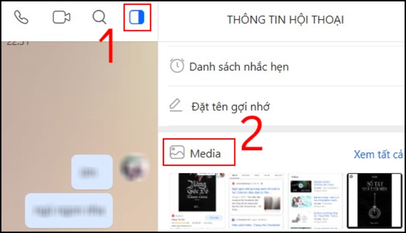 Các bước hướng dẫn tải hàng loạt ảnh hoặc video trên Zalo về máy tính