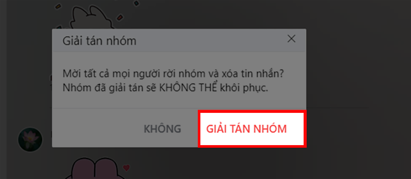 Các bước chuyển quyền quản trị trên nhóm chat Zalo khi muốn rời khỏi nhóm