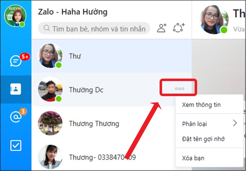 Các bước thực hiện cách hủy kết bạn trên Zalo dễ dàng