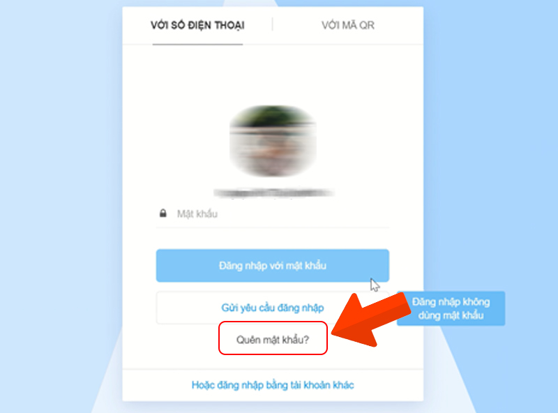 Hướng dẫn lấy lại mật khẩu Zalo bằng mã QR 