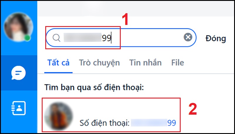 Lựa chọn cách tìm bạn bè đã xóa trên Zalo bàng số điện thoại